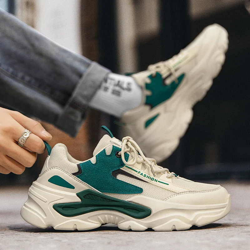 Damen Freizeit Sneakers mit atmungsaktivem Mesh-Obermaterial und stoßdämpfender Sohle - Arvani