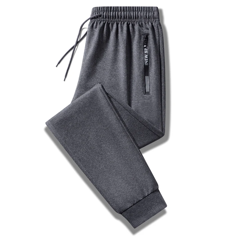 Herren Sportliche Trainingshose mit elastischem Tunnelzugbund, Reißverschlusstasche und glattem Performance‑Material Nord Taschen