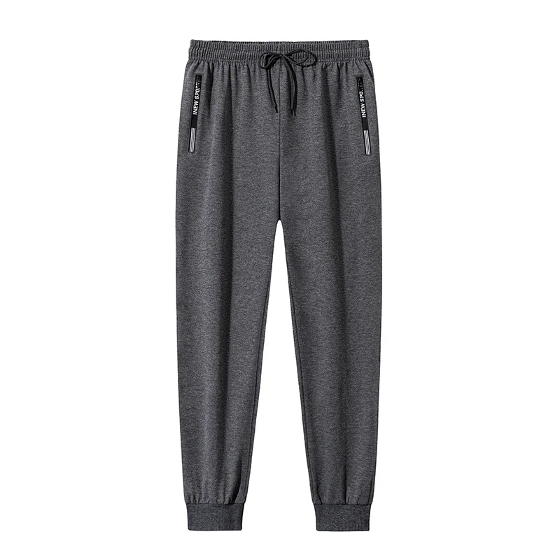 Herren Sportliche Funktions-Trainingshose mit elastischem Tunnelzug, Reißverschlusstaschen & schmal zulaufendem Bein Nord Taschen