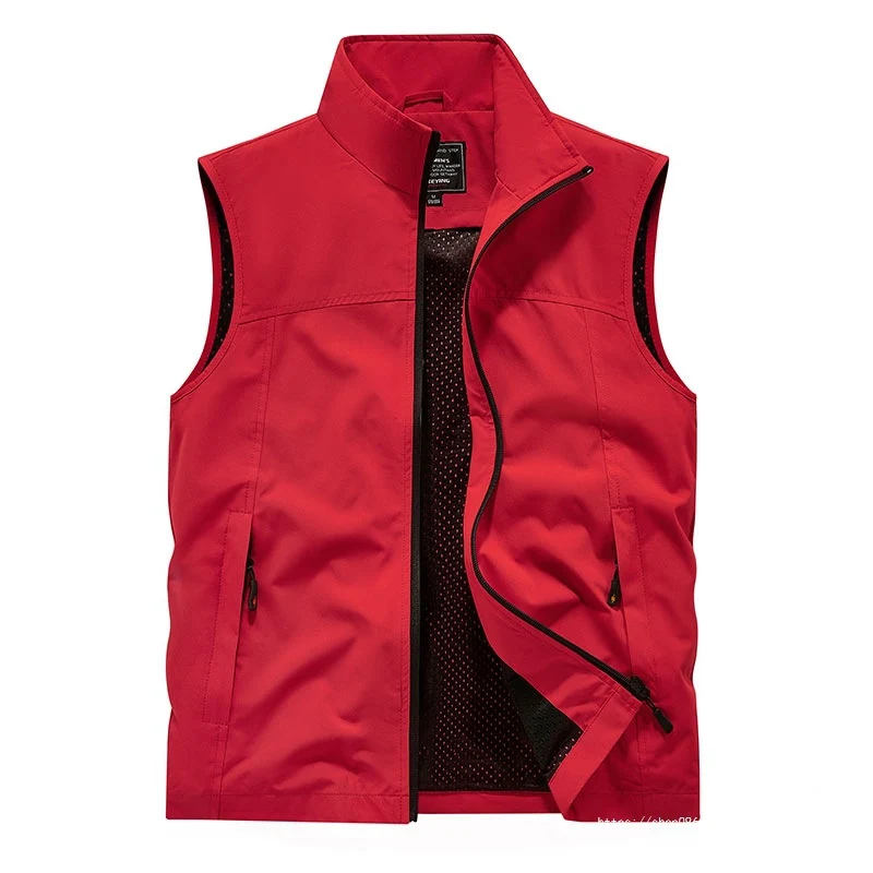 Herren Softshell-Weste mit Mesh-Innenfutter, windabweisend & Reißverschlusstaschen Nord Taschen