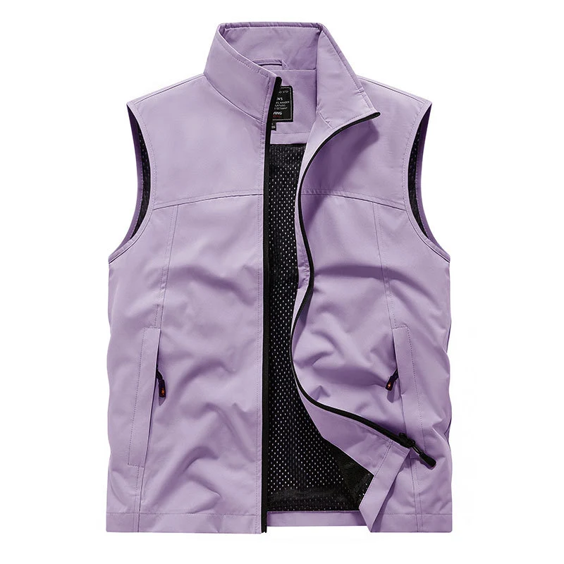 Herren Softshell-Weste mit Mesh-Innenfutter, windabweisend & Reißverschlusstaschen Nord Taschen