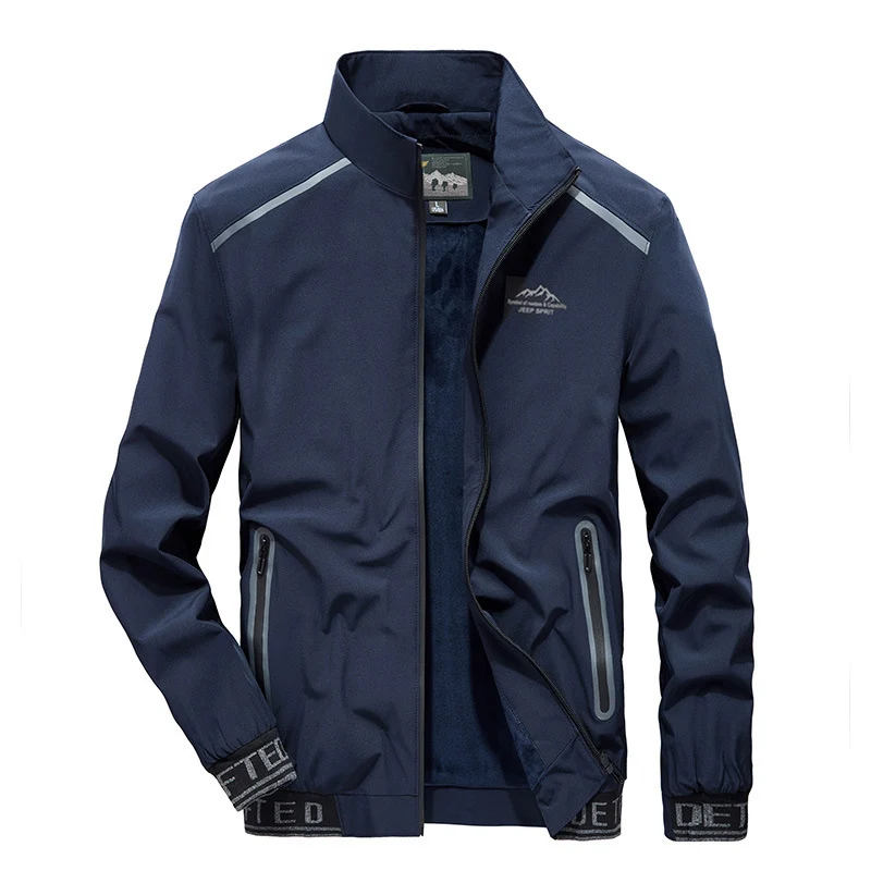 Herren Softshell-Trainingsjacke mit Fleece-Innenfutter, reflektierenden Einsätzen und winddichter Membran Nord Taschen
