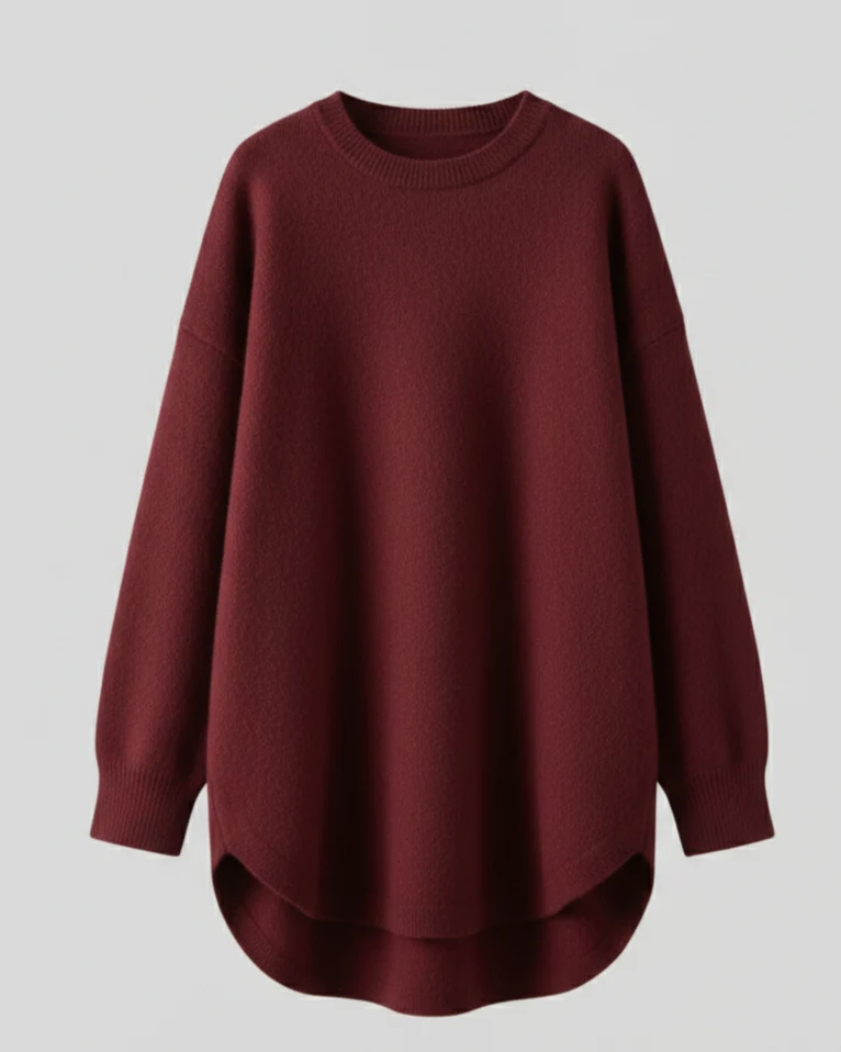 Damen Oversized Herbstpullover