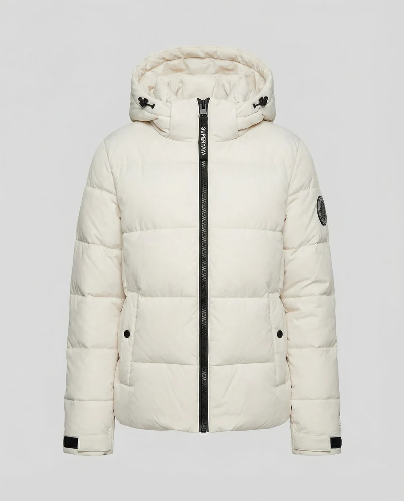 Damen Federdaunenjacke