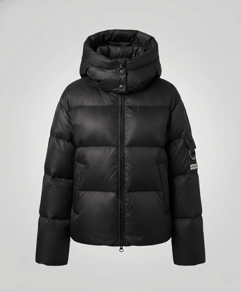 Damen Federdaunenjacke