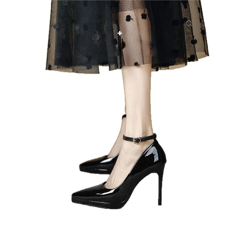 Damen spitze High Heel Pumps Nord Taschen