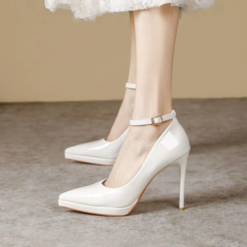 Damen spitze High Heel Pumps Nord Taschen