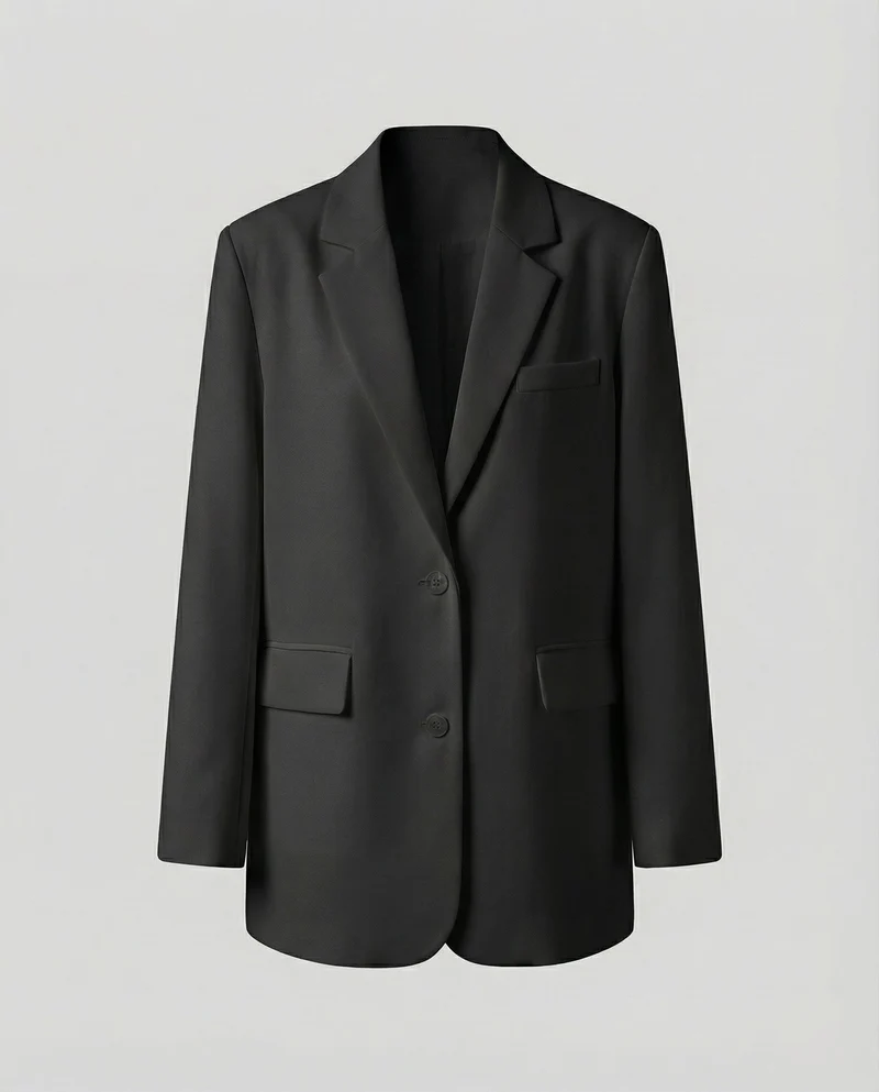 Damen Entspannte Oversize Boyfriend-Blazer