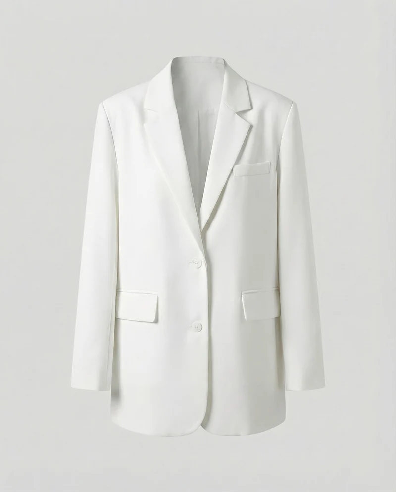 Damen Entspannte Oversize Boyfriend-Blazer