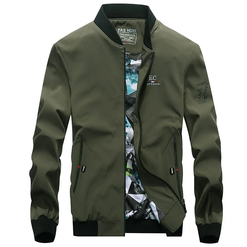 Herren leichter Softshell-Bomber mit gemustertem Mesh-Futter und windabweisendem Außenmaterial Nord Taschen
