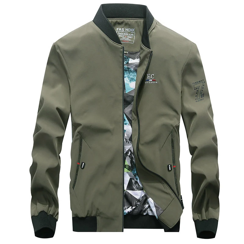 Herren leichter Softshell-Bomber mit gemustertem Mesh-Futter und windabweisendem Außenmaterial Nord Taschen