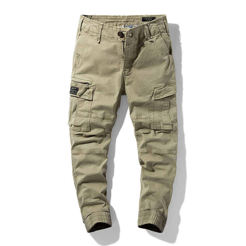 Herren robuste Cargo-Joggerhose mit elastischem Saum und Mehrfachtaschen Nord Taschen