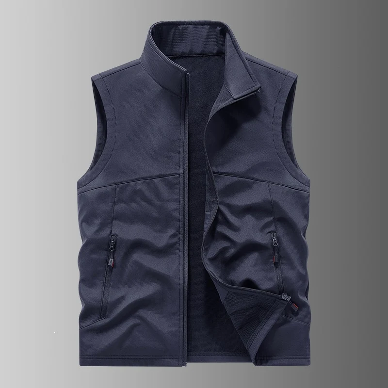 Herren Softshell-Weste mit Fleece-Innenfutter, winddicht und wasserabweisend Nord Taschen