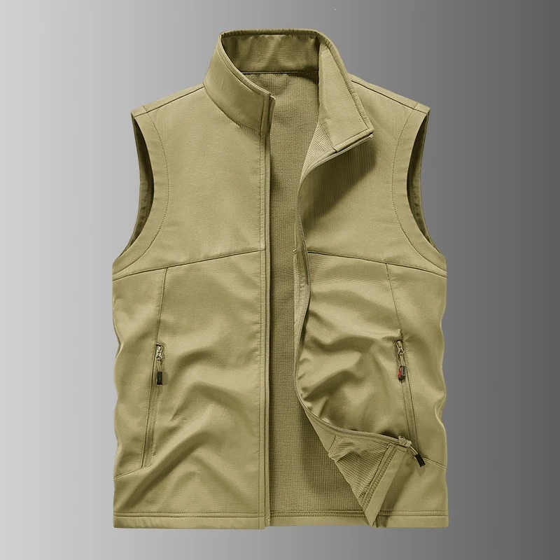 Herren Softshell-Weste mit Fleece-Innenfutter, winddicht und wasserabweisend Nord Taschen