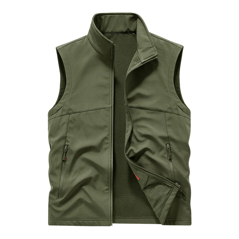 Herren Softshell-Weste mit Fleece-Innenfutter, winddicht und wasserabweisend Nord Taschen