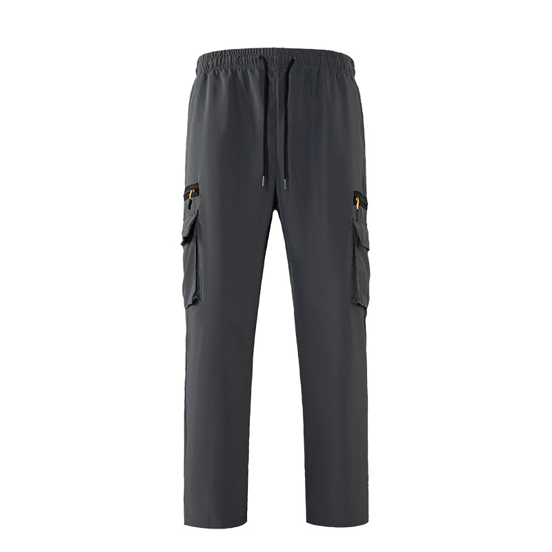 Herren Atmungsaktive Cargo-Loungehose mit Elastikbund, Kordelzug & Multifachtaschen Nord Taschen