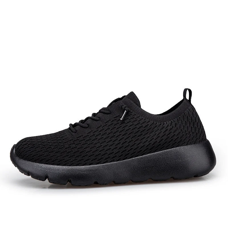 Damen Leichte und flexible Strick-Sneaker mit rutschfester Sohle