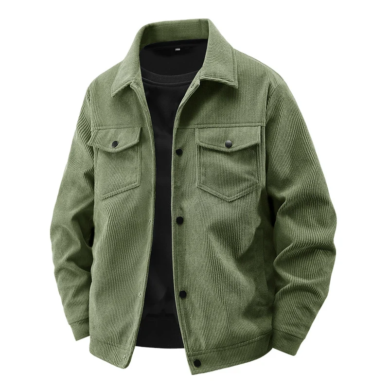 Herren Cordjacke mit zwei großen Brusttaschen Nord Taschen
