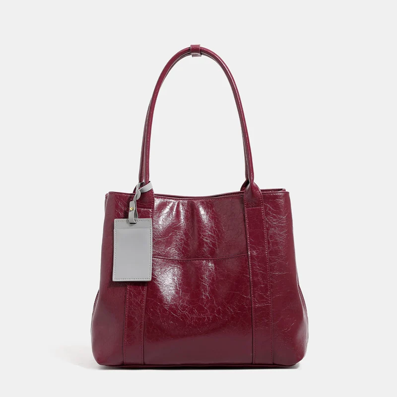 Damen Schultertasche mit strukturiertem Design und elegantem Klappenverschluss Nord Taschen