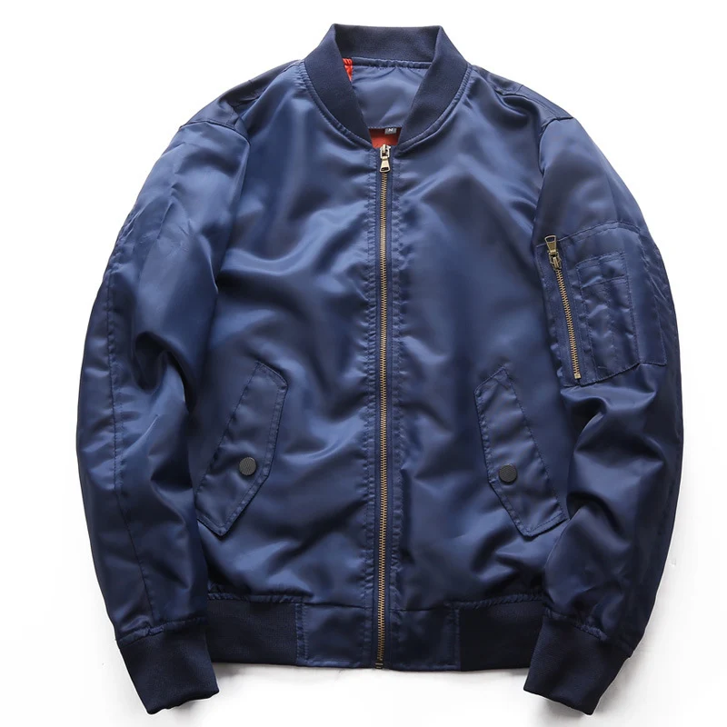 Herren leichter Nylon-Bomberjacke im Aviator-Utility-Stil Nord Taschen