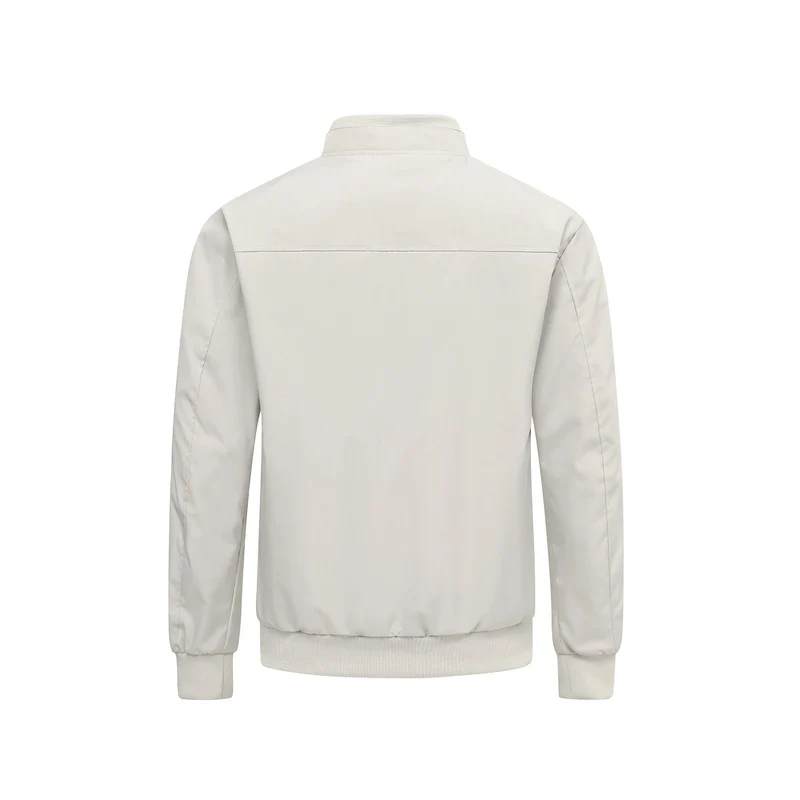 Herren Leichter Nylon-Bomber mit Rippbündchen Stehkragen und atmungsaktivem Meshfutter Nord Taschen