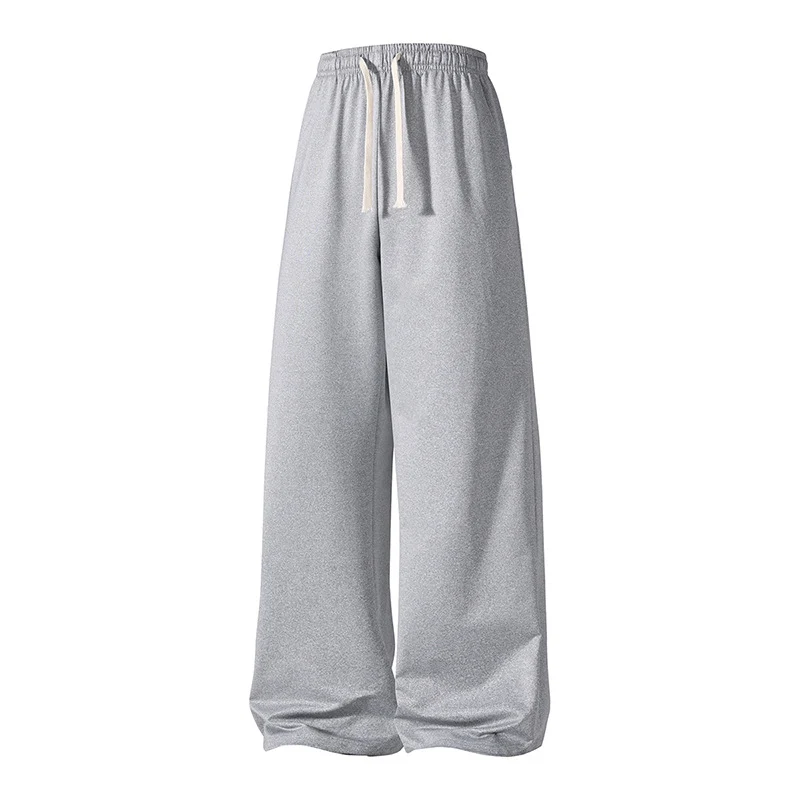 Damen Weite Palazzo-Hose mit elastischem Tunnelzugbund und fließender Satinoptik Nord Taschen