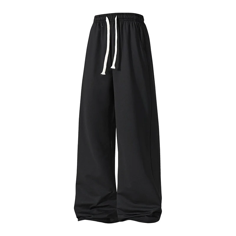 Damen Weite Palazzo-Hose mit elastischem Tunnelzugbund und fließender Satinoptik Nord Taschen