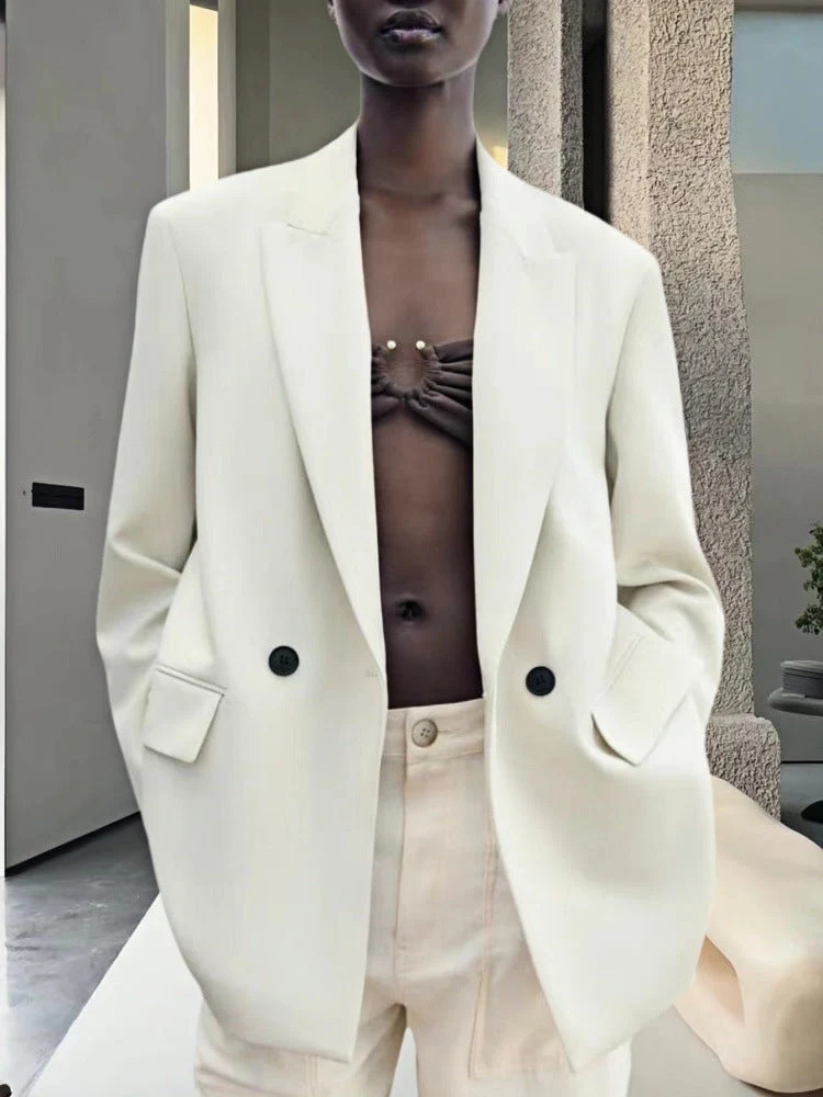 Damen Modischer und eleganter Oversized Blazer