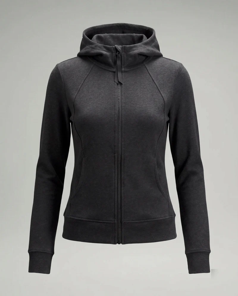 Damen Sportliche Kapuzenjacke mit funktionalem Reißverschluss und innovativem Schnitt