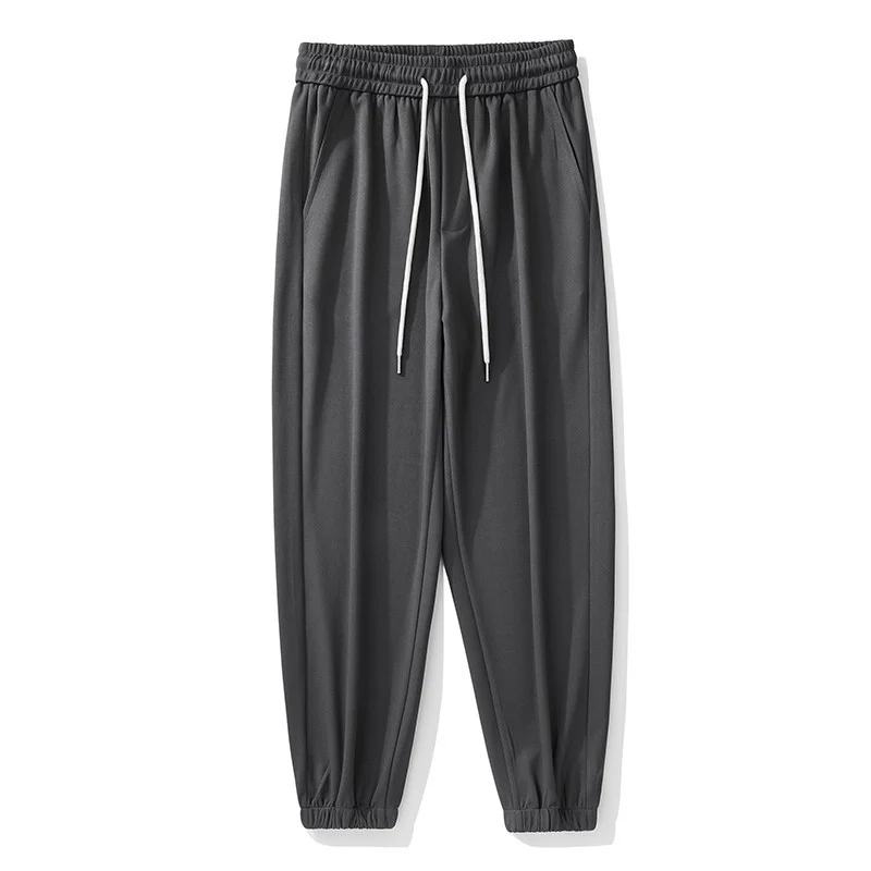 Herren Locker sitzende Sweatpants mit Elastikbund, Tunnelzug und Saumbündchen Nord Taschen