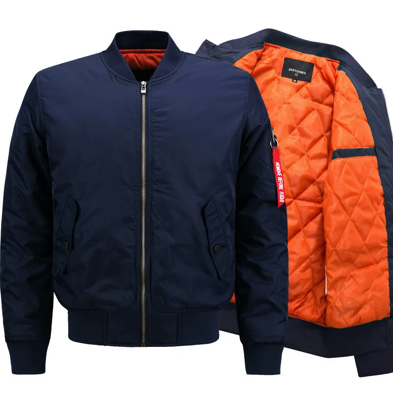 Herren Leichter Nylon-Bomber mit Ärmeltasche, Rippbündchen und Thermo‑Wattierung Nord Taschen