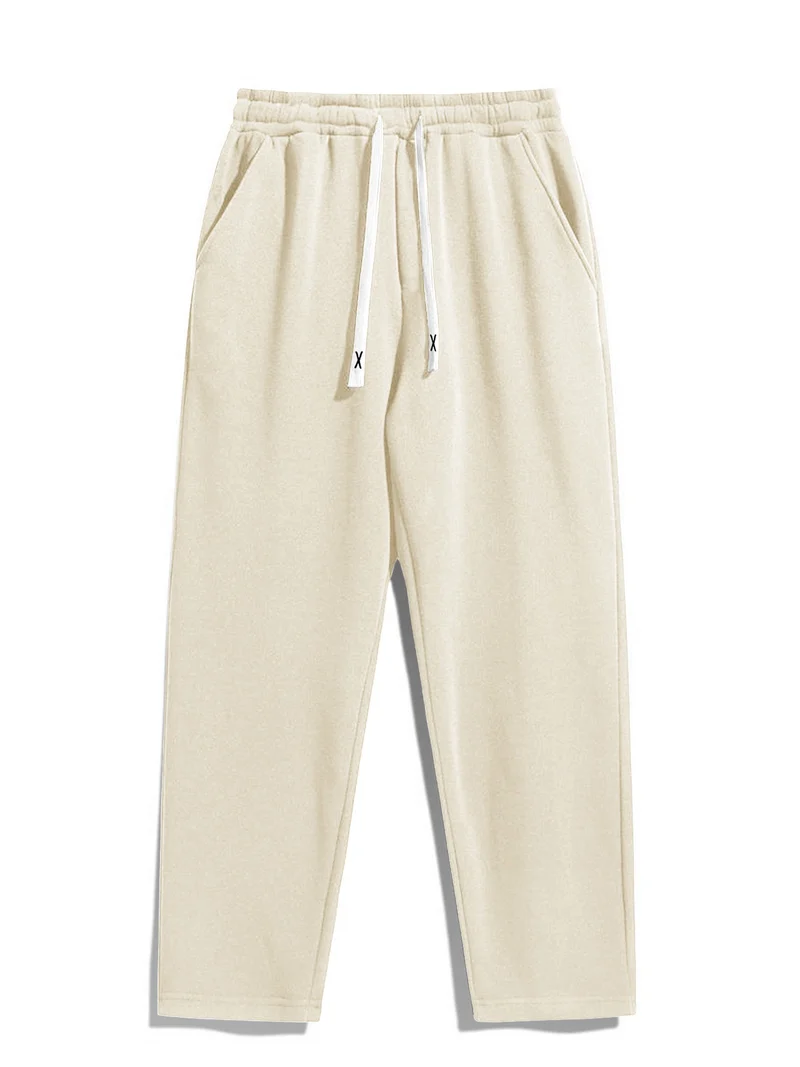 Damen Taillierte Fleece-Jogginghose mit hohem Komfortbund, Kordelzug & Seitentaschen Nord Taschen