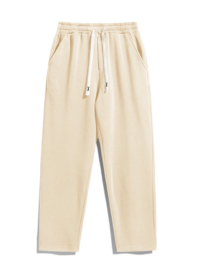 Damen Taillierte Fleece-Jogginghose mit hohem Komfortbund, Kordelzug & Seitentaschen Nord Taschen