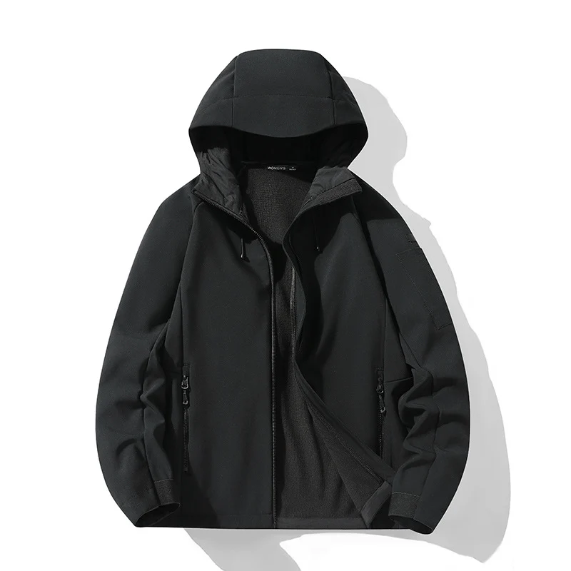 Damen Softshelljacke mit Kapuze und Fleece-Innenfutter, winddicht wasserabweisend Nord Taschen