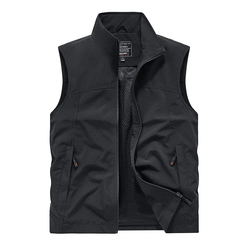 Damen Softshell‑Weste mit Meshfutter wind- und wasserabweisend Stehkragen und Frontreißverschluss Nord Taschen