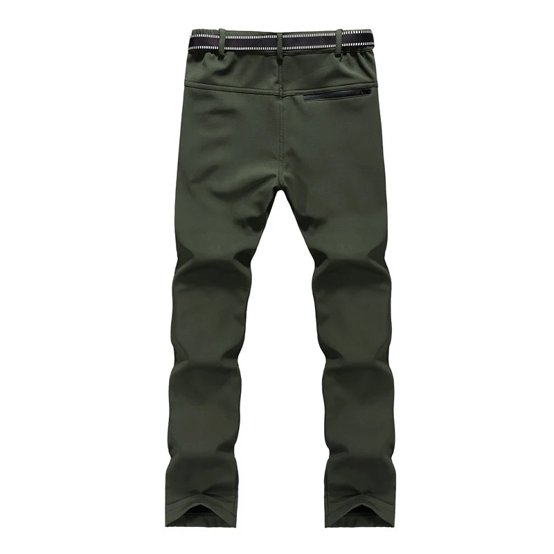 Damen Softshell-Trekkinghose mit vorgeformten Kniepartien, wasserabweisender Membran und Reißverschlusstaschen Nord Taschen