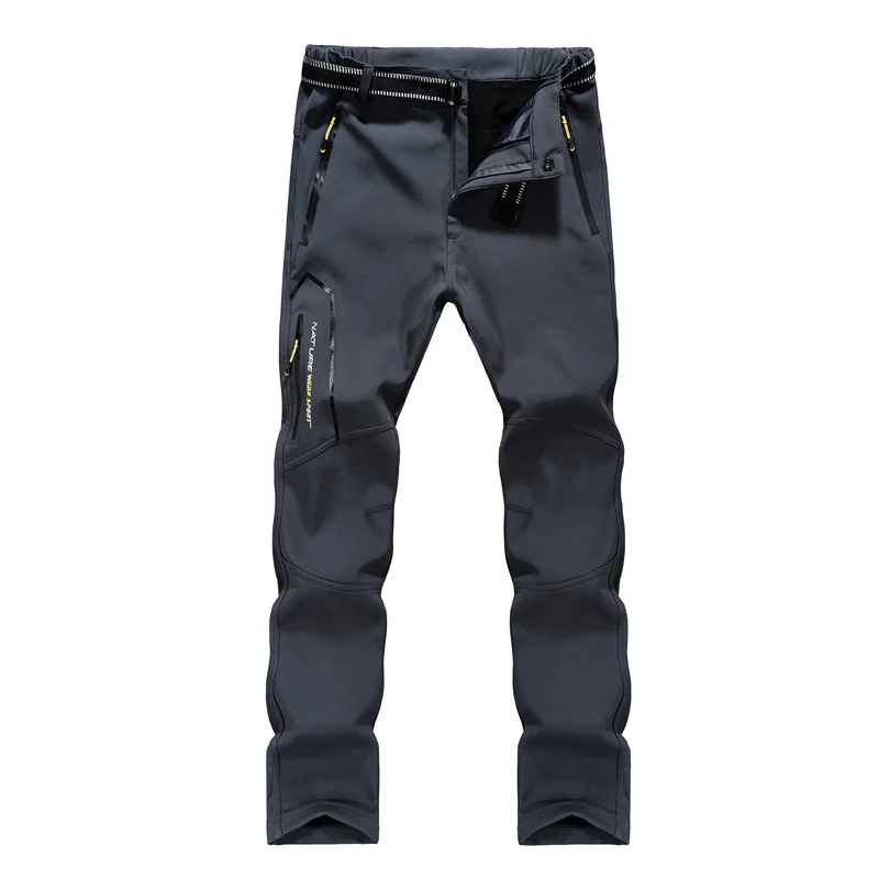 Damen Softshell-Trekkinghose mit vorgeformten Kniepartien, wasserabweisender Membran und Reißverschlusstaschen Nord Taschen