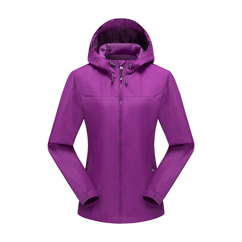 Herren Ultraleichte packbare Regenjacke mit Kapuze und verdecktem Reißverschluss Nord Taschen