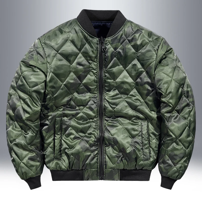 Herren Piloten-Bomberjacke mit Patch-Details, Nylon‑Shell und Ärmeltasche Nord Taschen