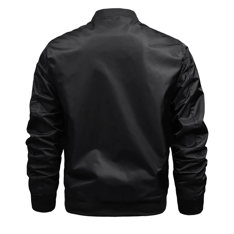 Herren Pilot‑Bomber mit Ärmel‑Organizer, Utility‑Taschen und Rippbündchen Nord Taschen