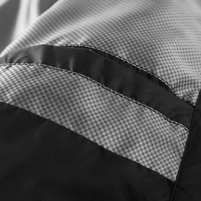 Herren Leichte gesteppte Daunenoptik-Jacke mit Stehkragen Nord Taschen