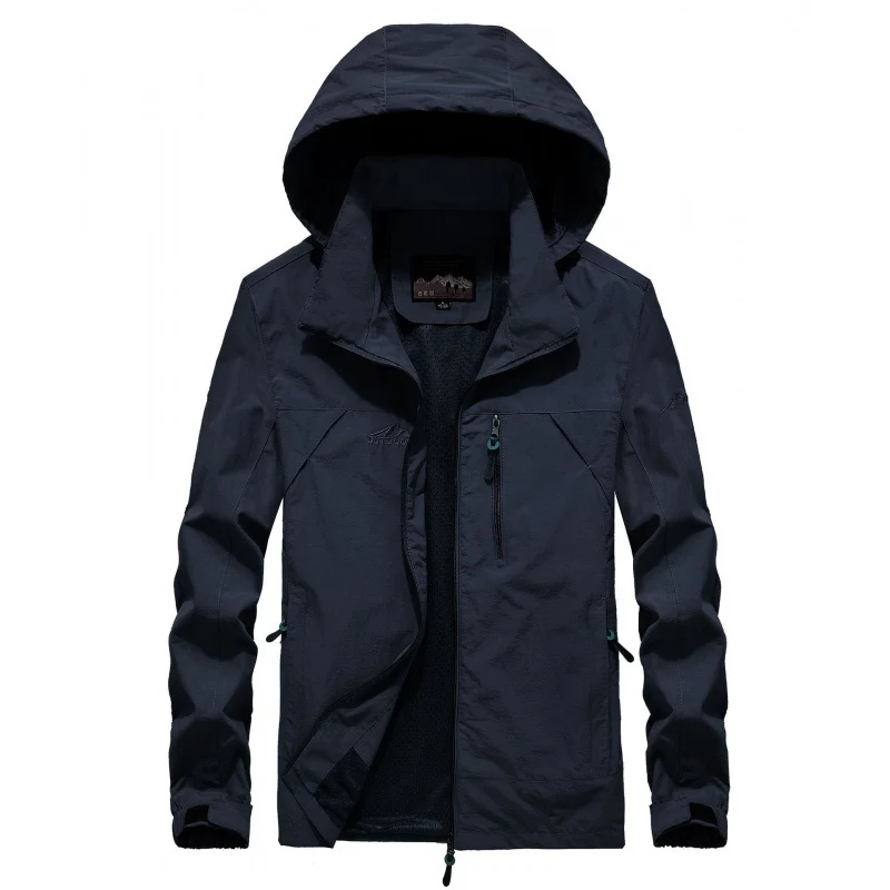 Herren leichte atmungsaktive Softshell-Trekkingjacke mit Kapuze und Mesh-Futter Nord Taschen