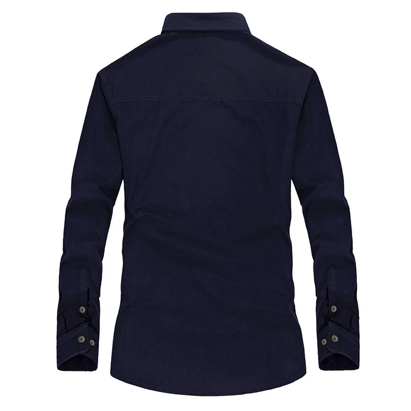 Herren Leicht gefütterte Canvas-Worker-Hemdjacke mit Brustpattentaschen Nord Taschen