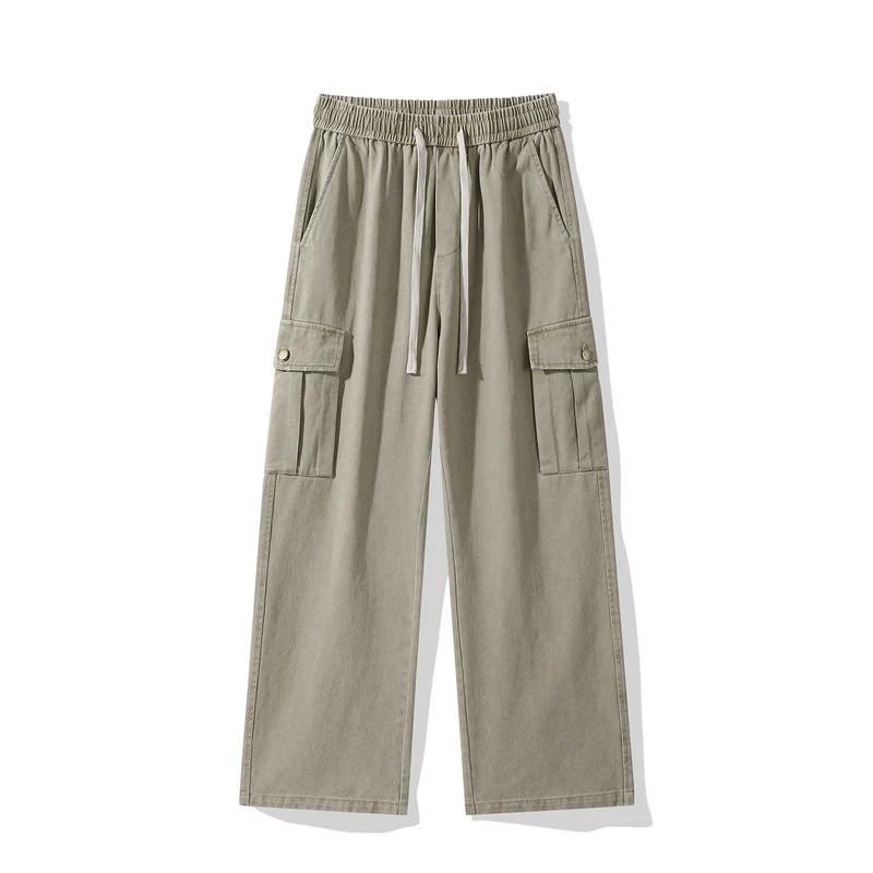 Herren Cargo-Hose im weiten Relaxed-Fit mit Tunnelzugbund und Mehrfachtaschen Nord Taschen