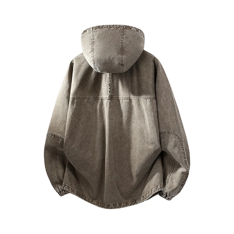 Herren Urban-Workwear Kapuzenjacke aus Canvas mit großen Stautaschen Nord Taschen