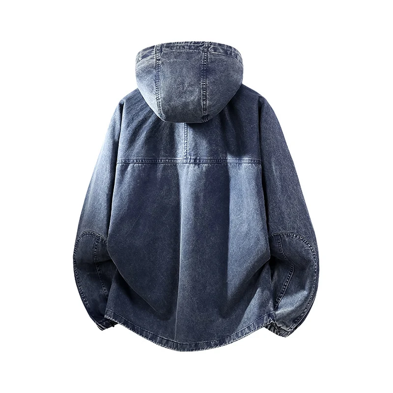 Herren Urban-Workwear Kapuzenjacke aus Canvas mit großen Stautaschen Nord Taschen
