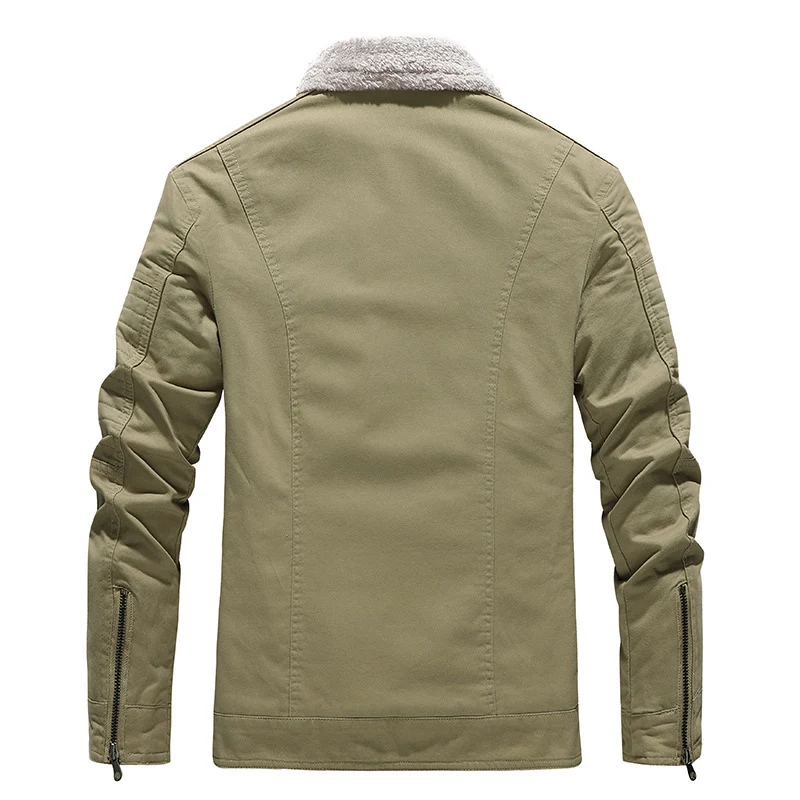 Herren Hybrid-Fliegerblouson mit Teddyfleece-Innenfutter und gesteppter Ärmepasse Nord Taschen