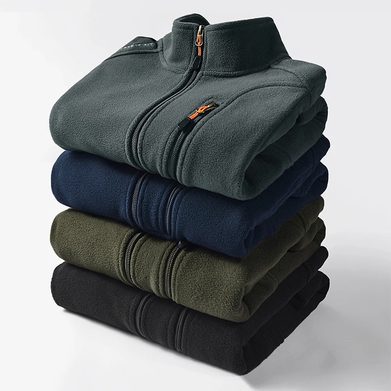 Herren Fleeceweste mit hohem Stehkragen, Reißverschlusstaschen und atmungsaktivem Microfleece Nord Taschen