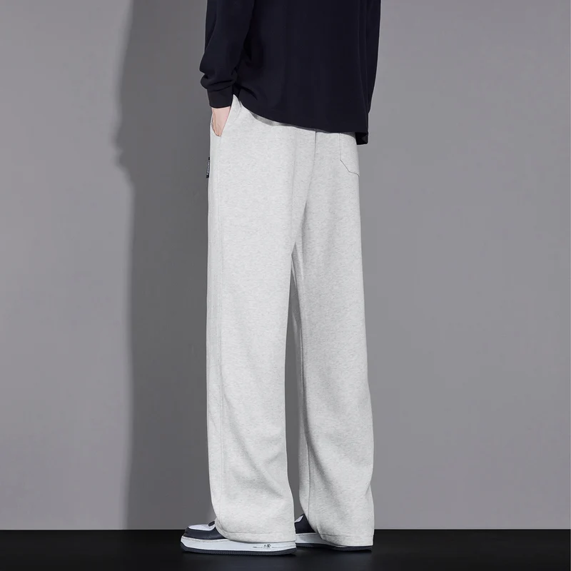 Herren Locker geschnittene Sweatpants mit Kordelzug und geradem Bein Nord Taschen