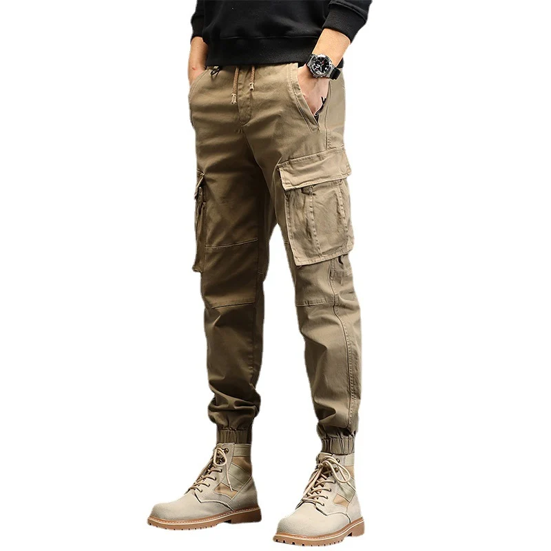 Herren Cargo-Joggerhose mit Multifach-Taschen und Kordelzug Nord Taschen